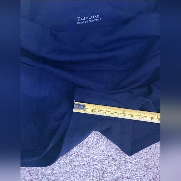 FABLETICS Women's Navy Blue Athletic Shorts PURELUXE XS 2" - Picture 4 of 4